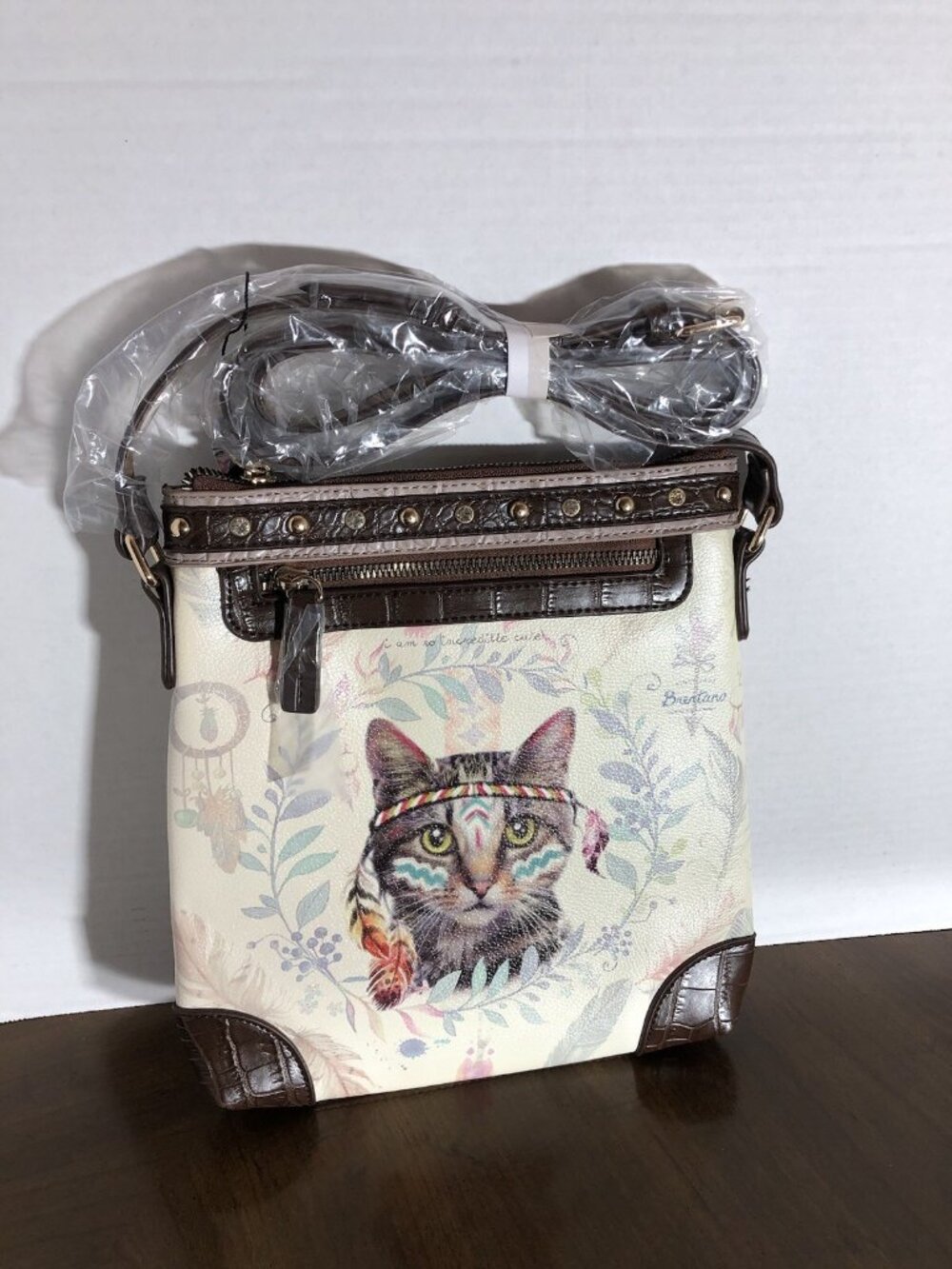 Brentano Boho Feline RF 10.5” x 9.5”
